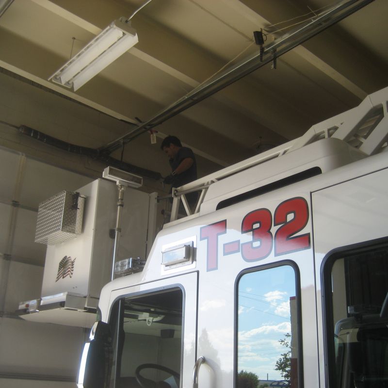 DTE Overhead Doors Project photo 4 - Firehouse doors mantenance