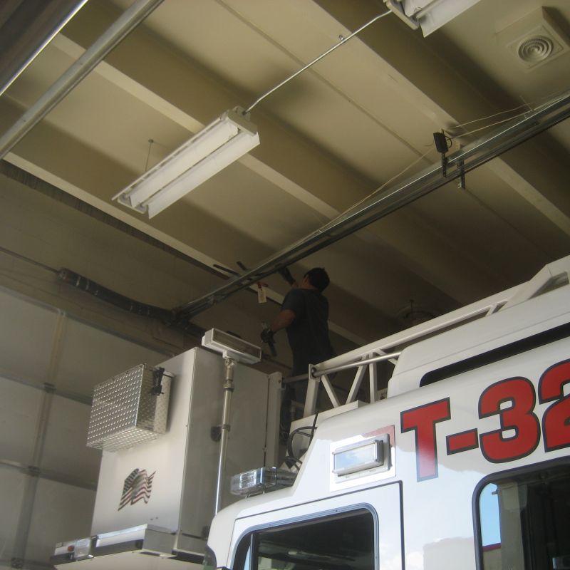 DTE Overhead Doors Project photo 7 - Firehouse doors mantenance