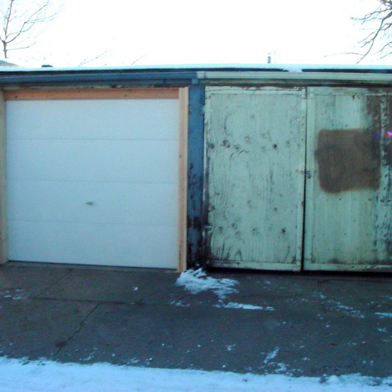DTE Overhead Doors Project photo 4 - Multi-stall retro remodel