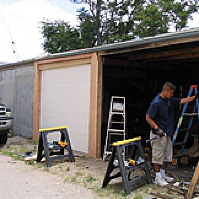 DTE Overhead Doors Project photo 7 - Multi-stall retro remodel